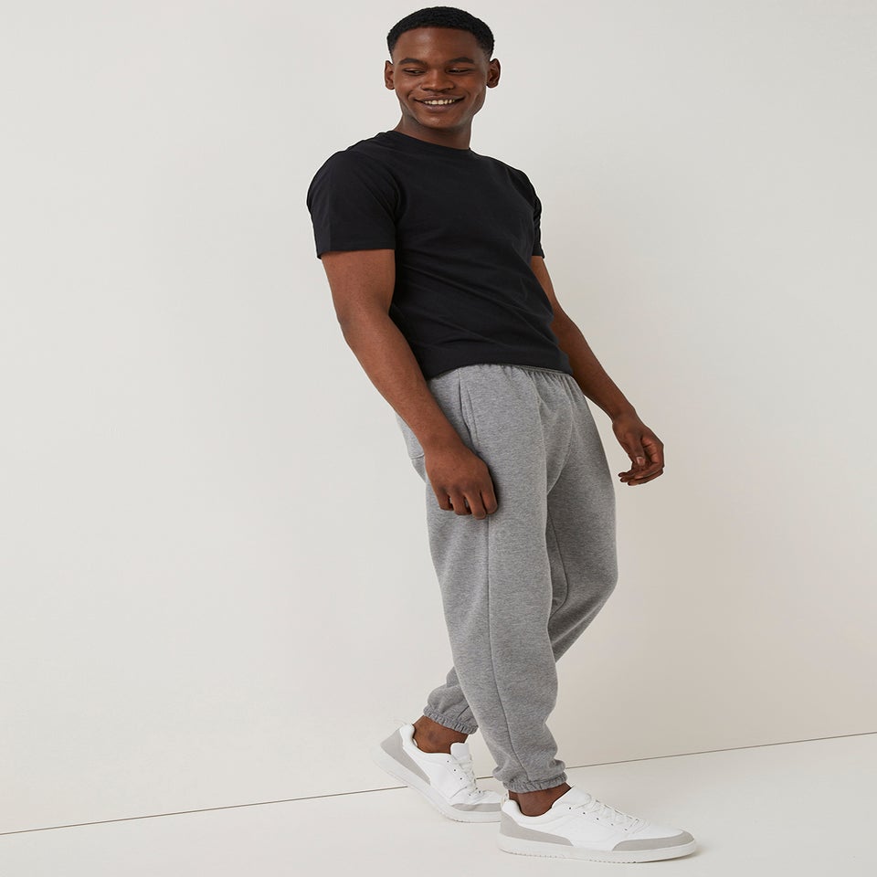 Black Essential Crew Neck T-Shirt