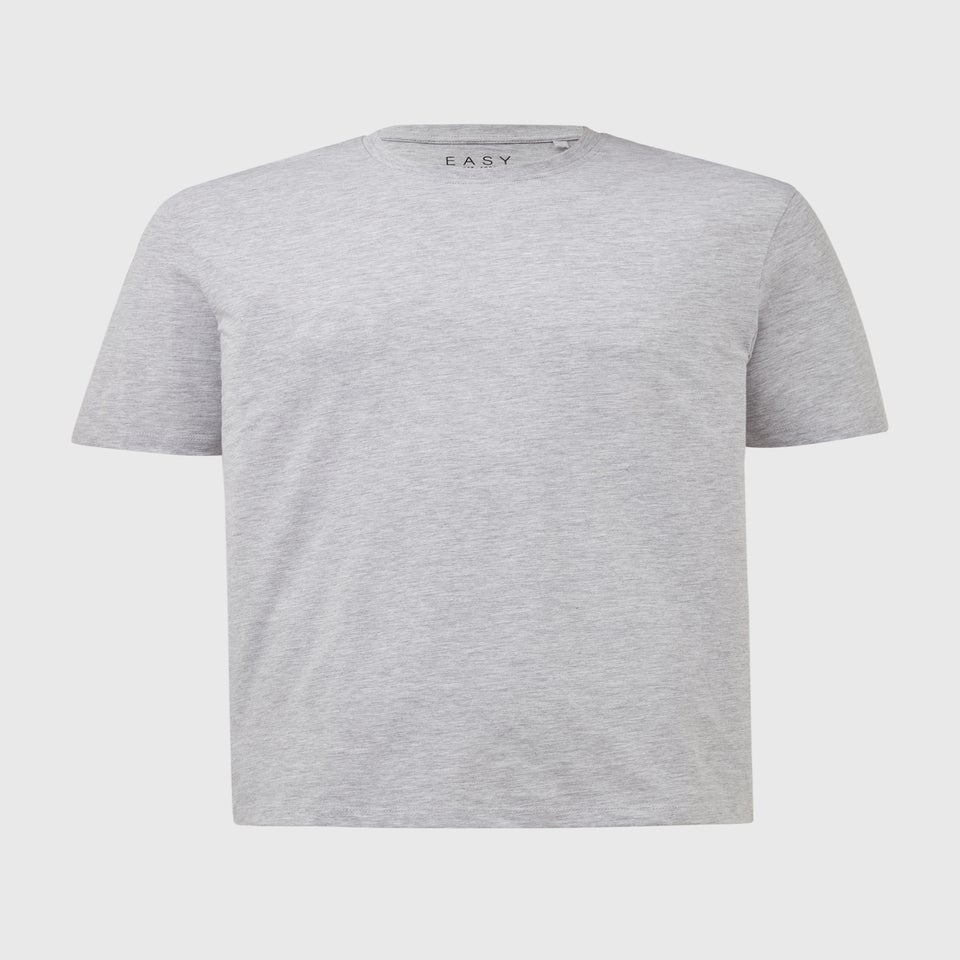 Grey Essential Crew Neck T-Shirt