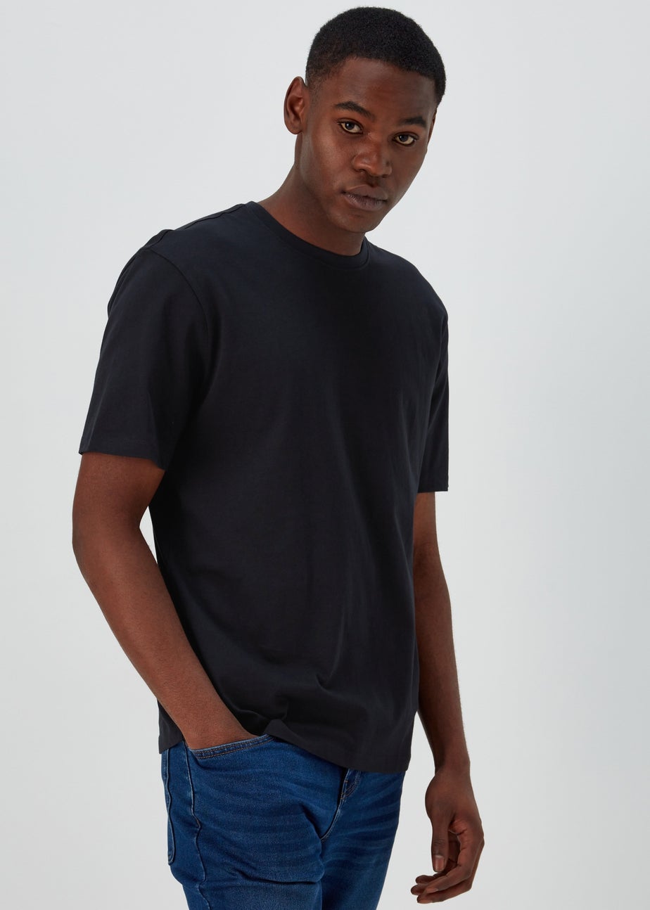 Navy Essential Crew Neck T-Shirt