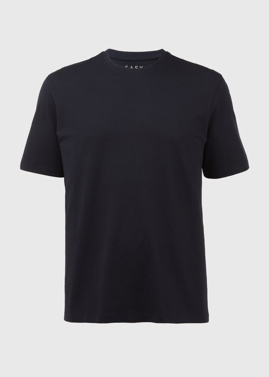 Navy Essential Crew Neck T-Shirt