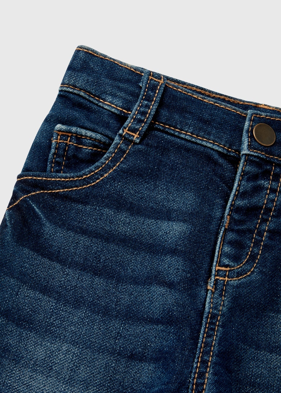 Boys Blue Pull On Skinny Jeans (9mths-6yrs)