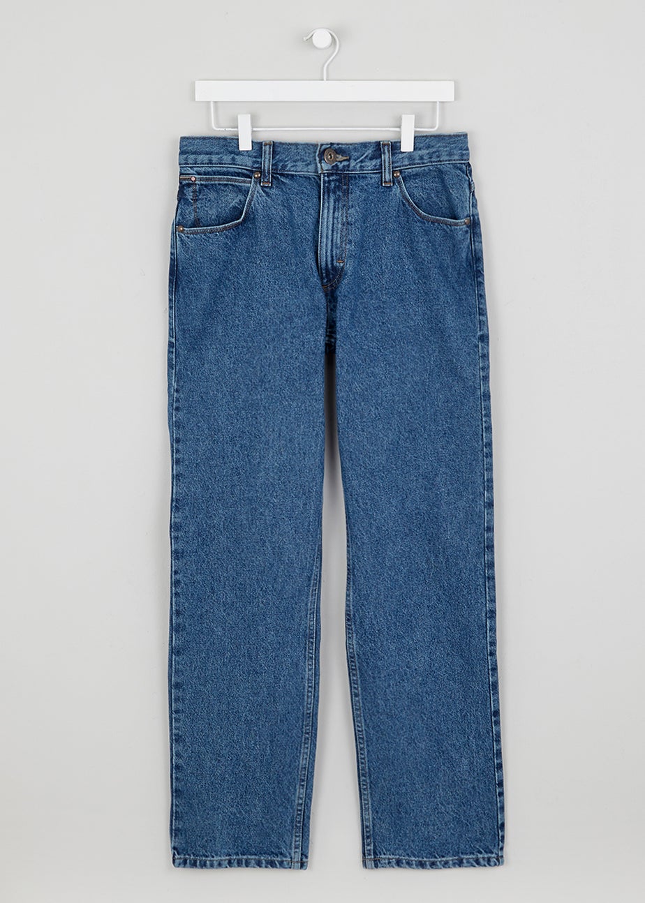 Wrangler Blue Straight Fit Jeans