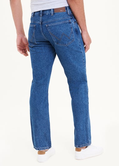 Wrangler Blue Straight Fit Jeans