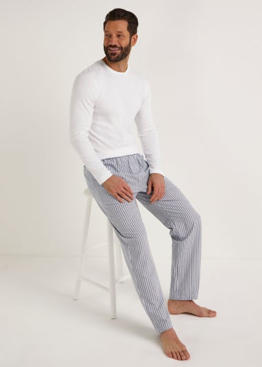 White Long Sleeve Thermal T-Shirt