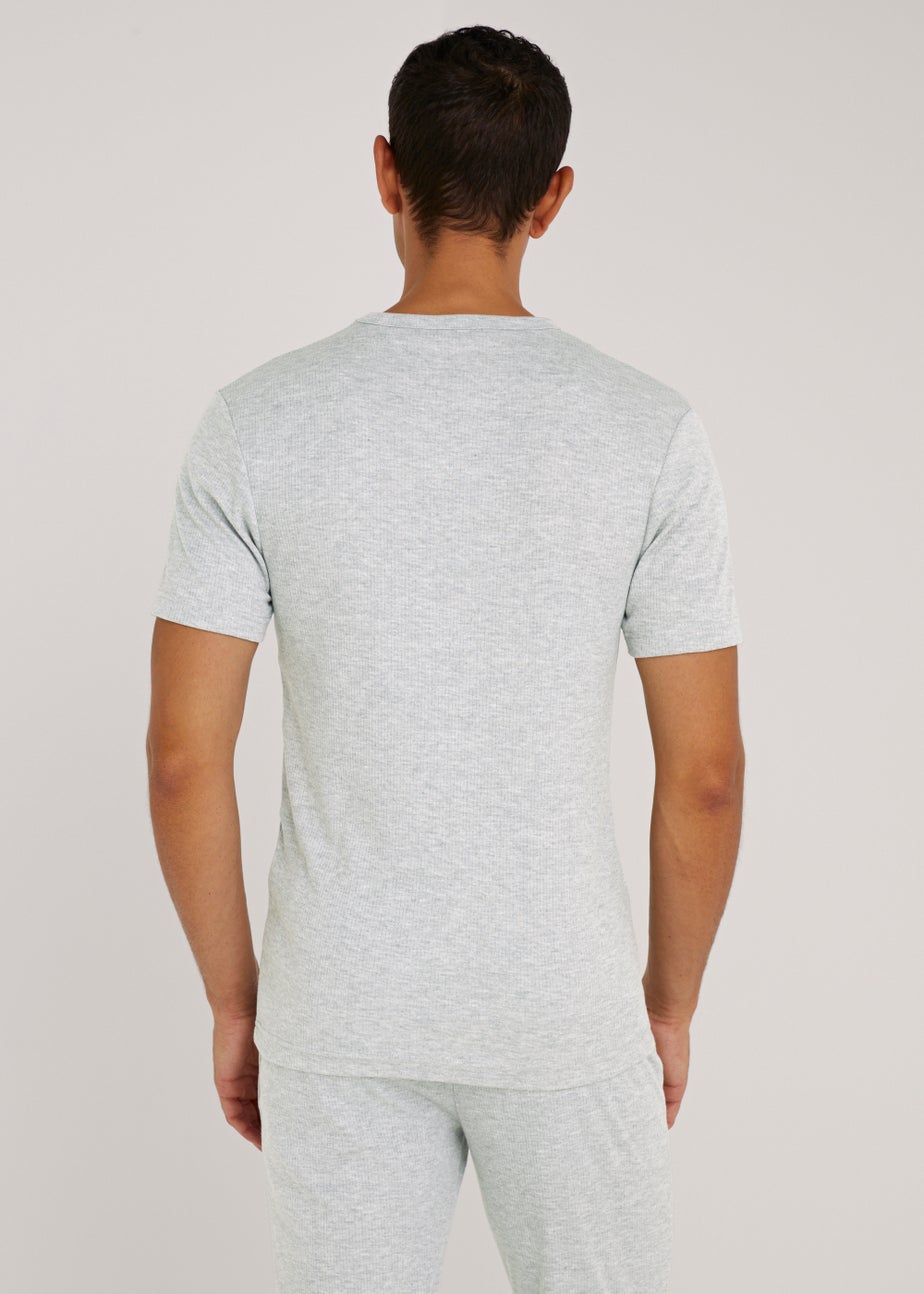 Grey Thermal T-Shirt