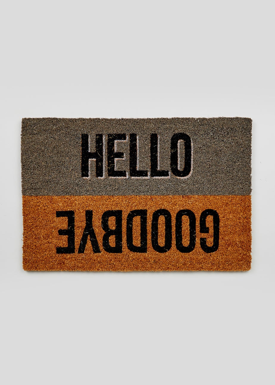 Hello Goodbye Doormat (60cm x 40cm)
