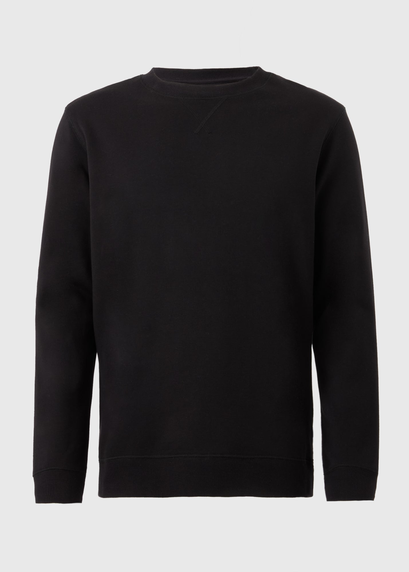 Black Essential Crew Neck Sweatshirt - Matalan