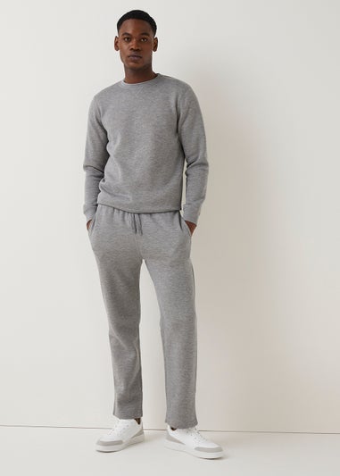 Grey Essential Crew Neck Sweatshirt