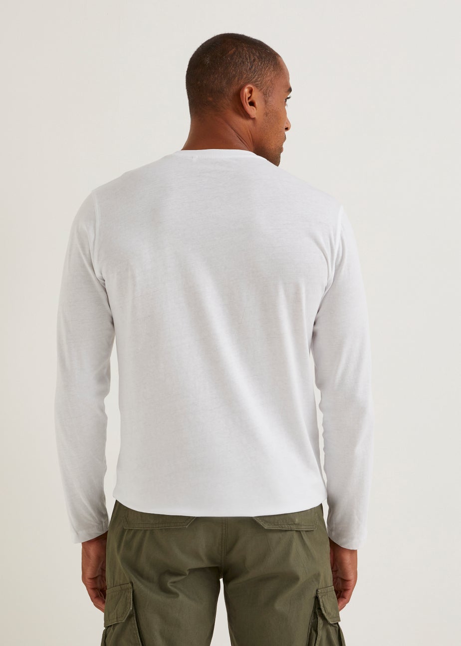 White Essential Long Sleeve T-Shirt