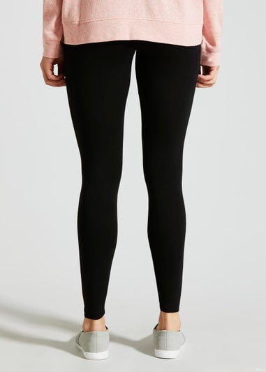 Black Viscose Leggings