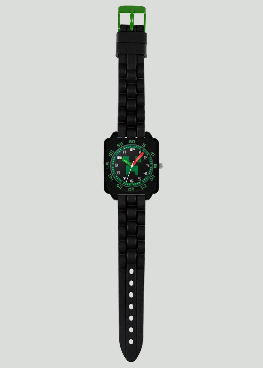 Kids Black Minecraft Watch (One Size)