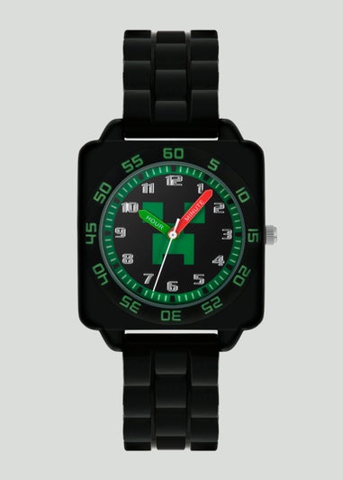 Kids Black Minecraft Watch (One Size)