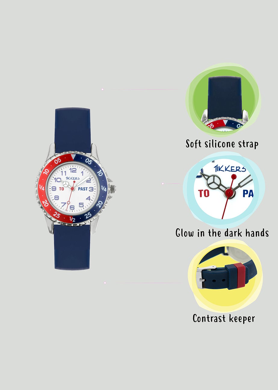 Kids Tikkers Blue Time Teacher Watch (One Size)