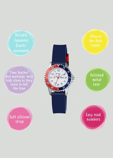 Kids Tikkers Blue Time Teacher Watch (One Size)