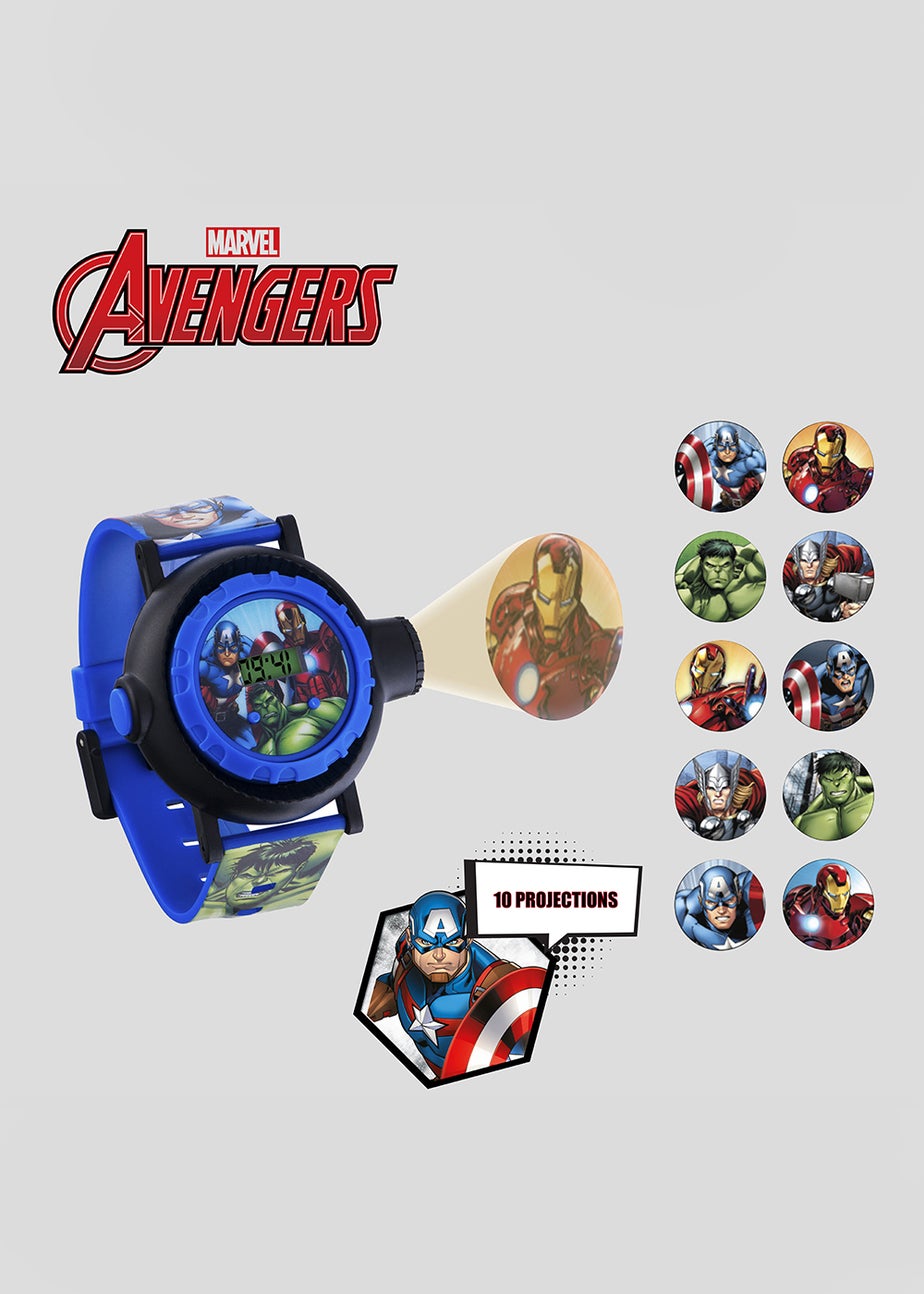Kids Marvel Avengers Digital Projection Watch (One Size)