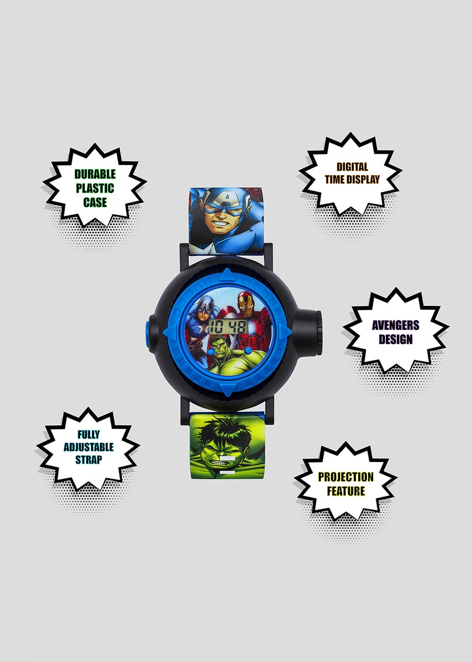 Kids Marvel Avengers Digital Projection Watch (One Size)