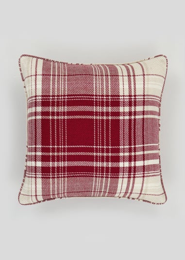 Red Check Cushion (50cm x 50cm)