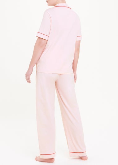 Love Embroidered Pyjama Set