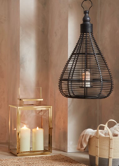 Large Bamboo Lantern (70cm x 60cm x 60cm)