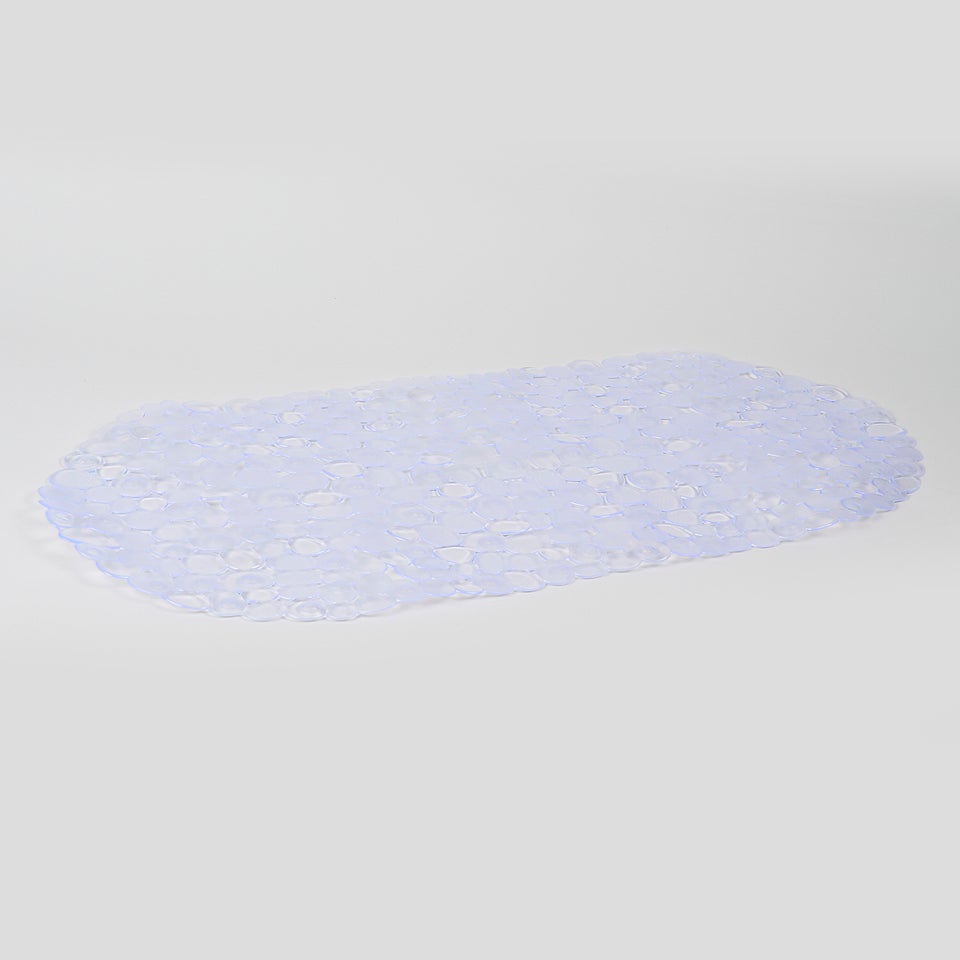 Pebble Rubber Shower Mat (54cm x 53cm)