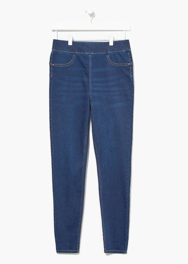 Rosie Dark Wash Push Up Jeggings