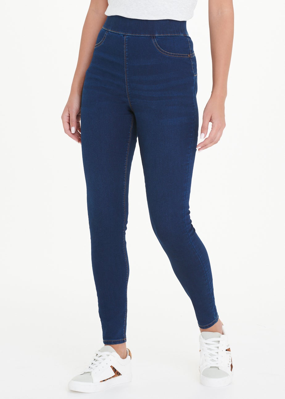 Rosie Dark Wash Push Up Jeggings