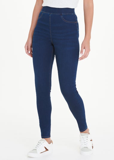 Rosie Dark Wash Push Up Jeggings