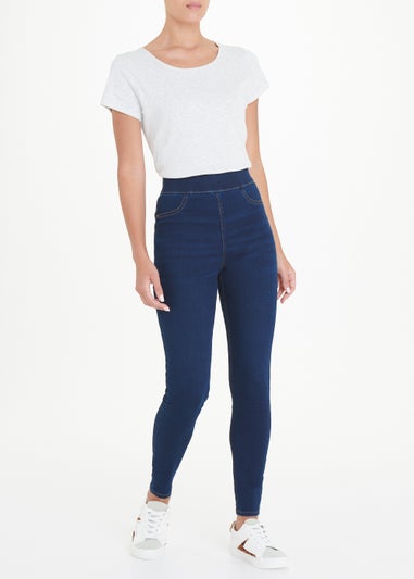Rosie Dark Wash Push Up Jeggings