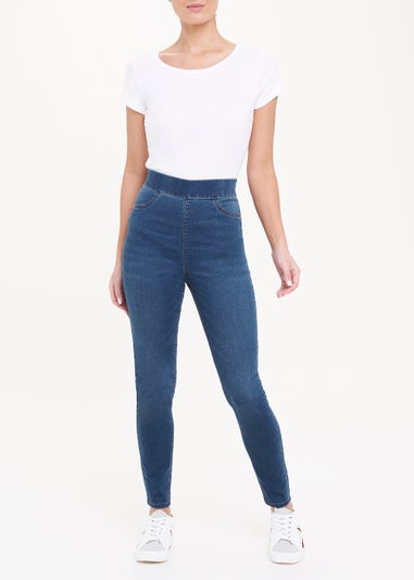 Rosie Mid Wash Push Up Jeggings