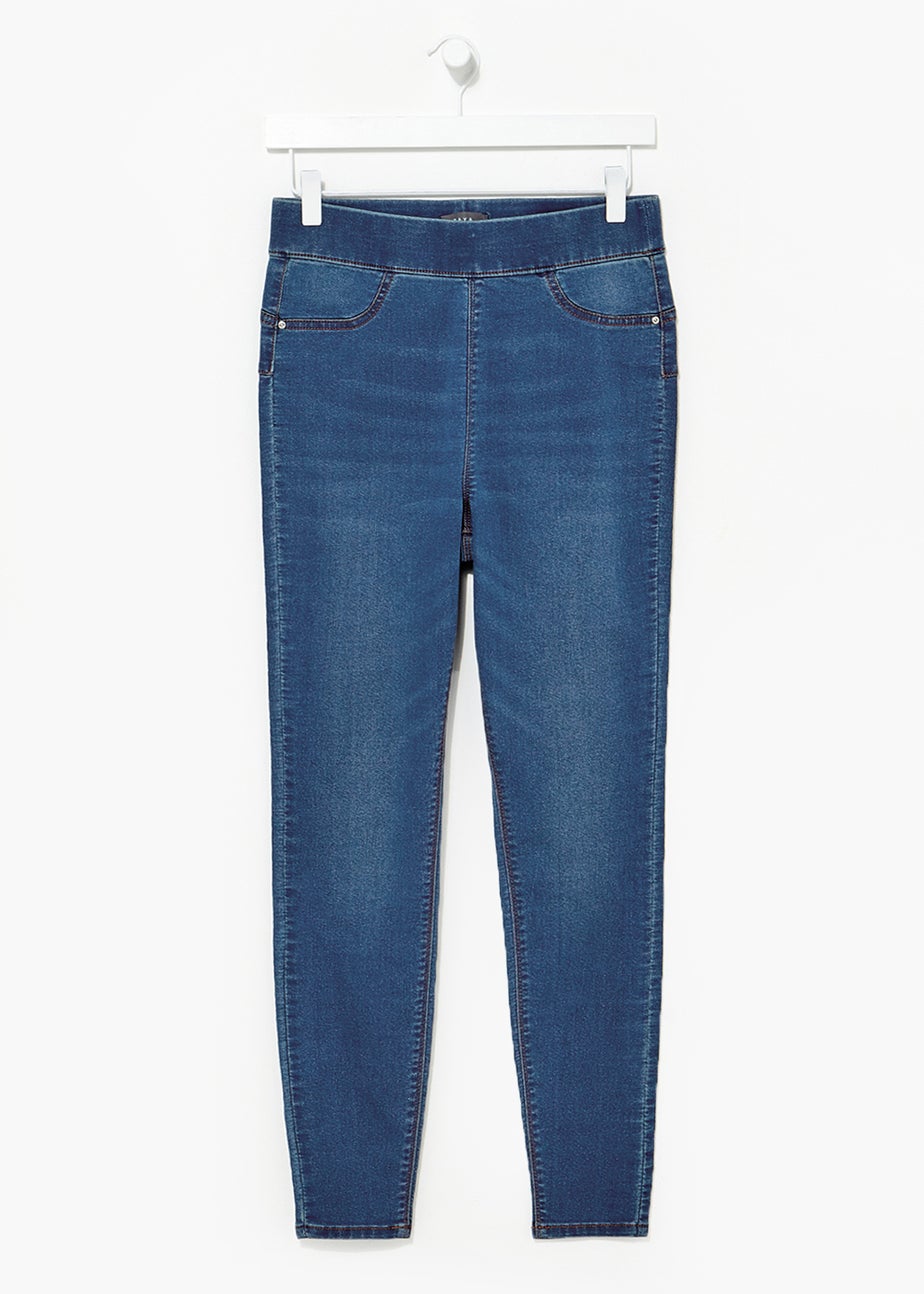 Rosie Mid Wash Push Up Jeggings