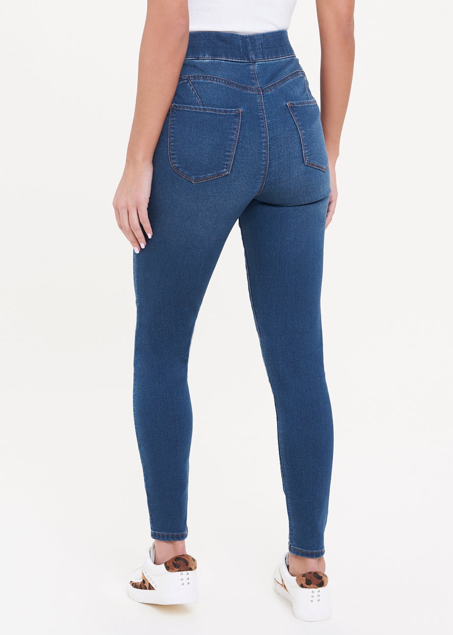 Rosie Mid Wash Push Up Jeggings