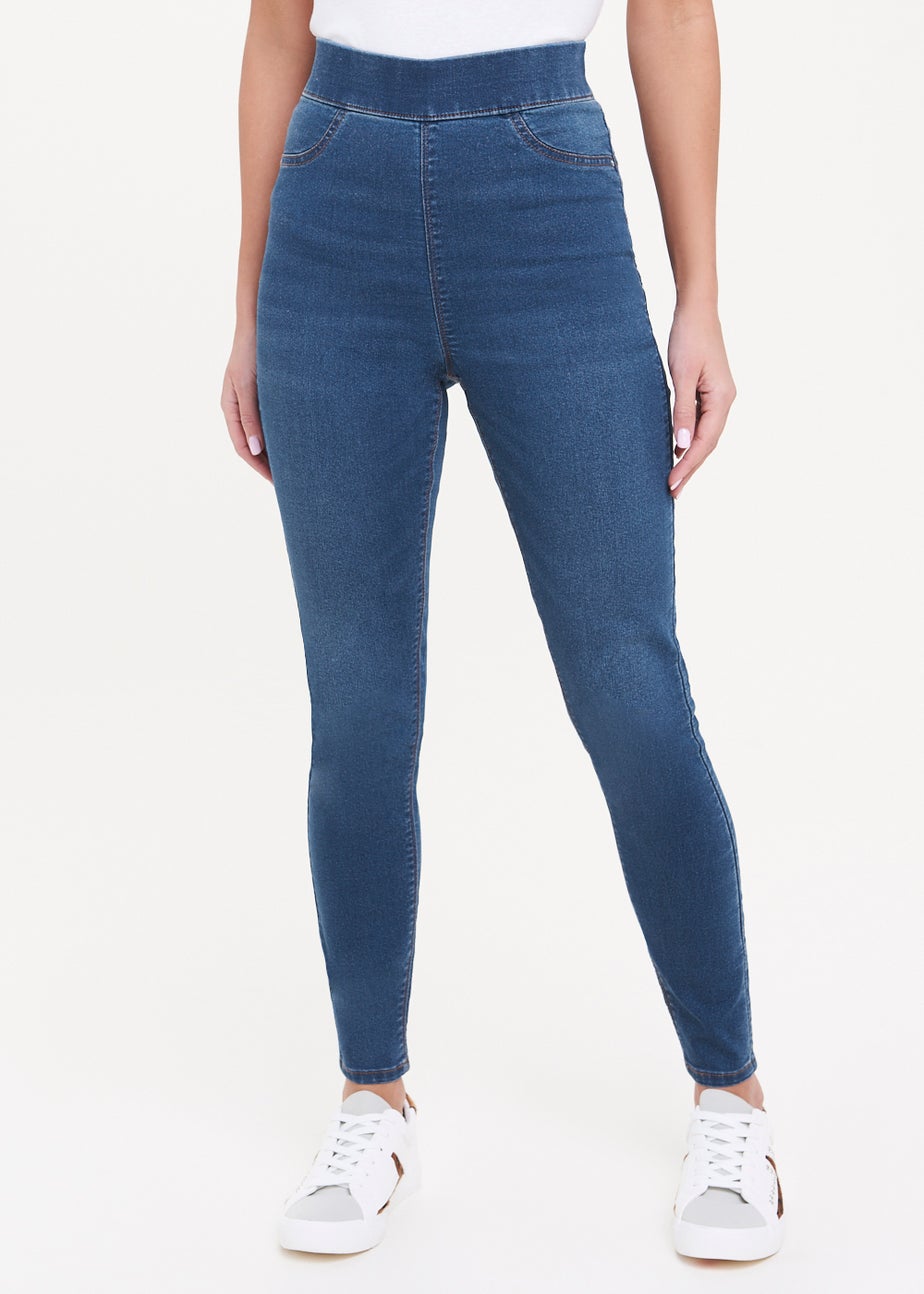 Rosie Mid Wash Push Up Jeggings