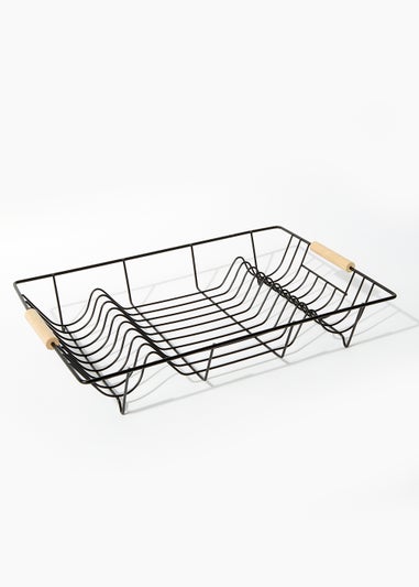 Black Wire Dish Drainer