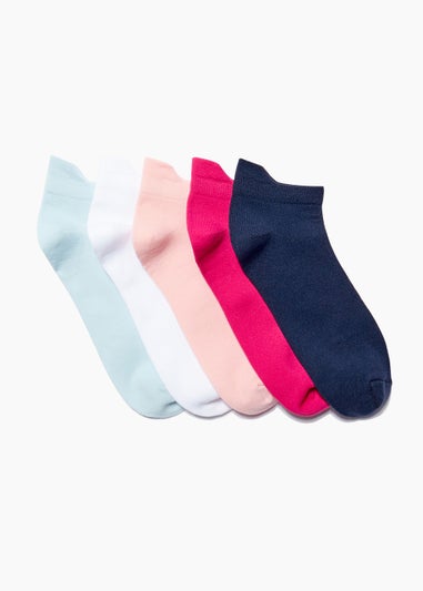 5 Pack Microfibre Trainer Socks
