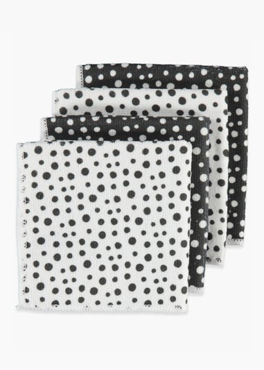 4 Pack Microfibre Cleaning Cloths (30cm x 30cm)