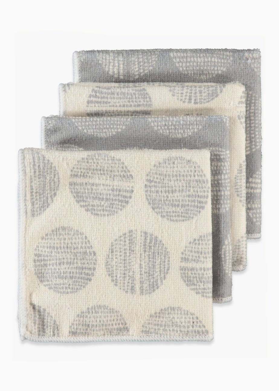 4 Pack Microfibre Cloths (30cm x 30cm)