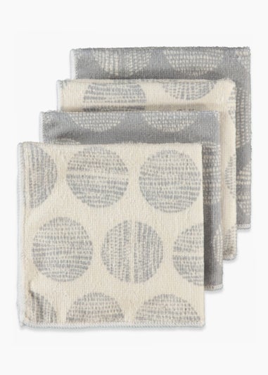 4 Pack Microfibre Cloths (30cm x 30cm)