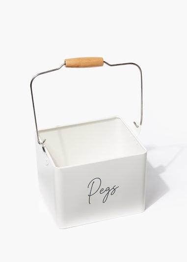Peg Storage Tin (18cm x 16cm)