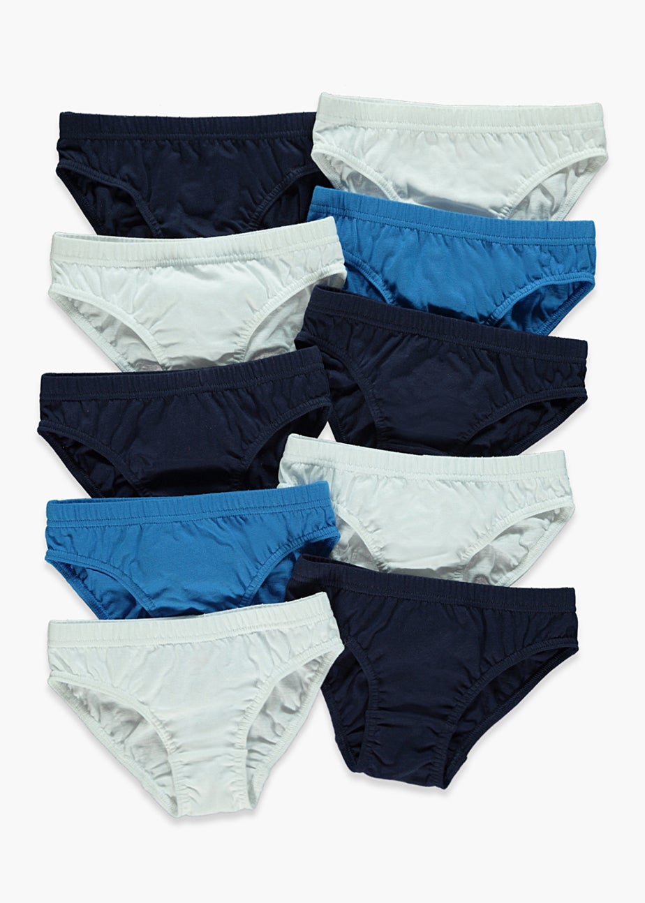 Boys 10 Pack Briefs (2-13yrs)