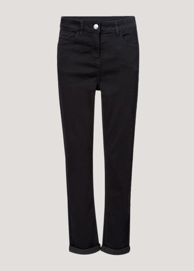 Jolie Black Relaxed Skinny Jeans