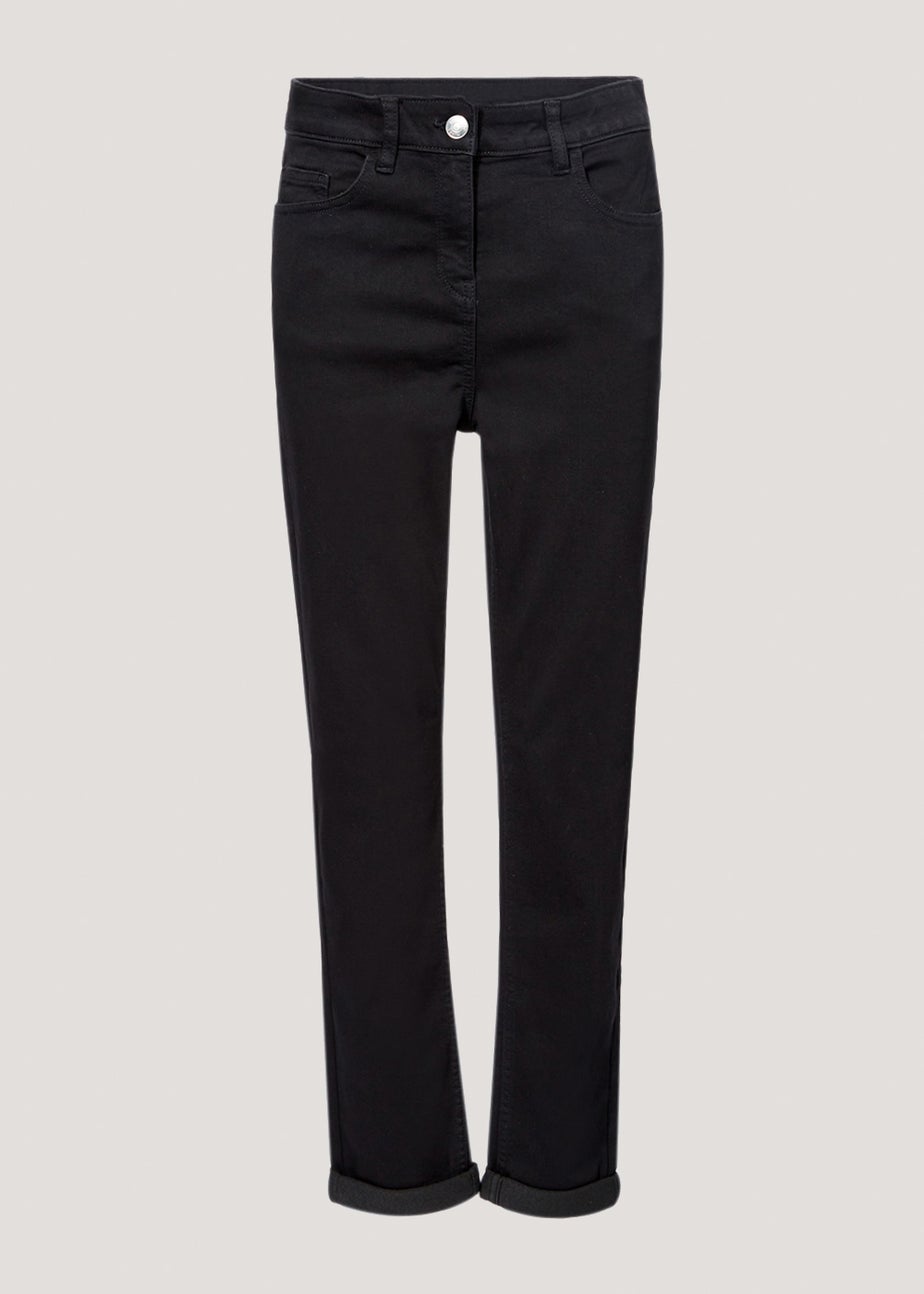 Jolie Black Relaxed Skinny Jeans