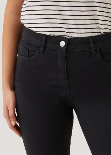 Jolie Black Relaxed Skinny Jeans