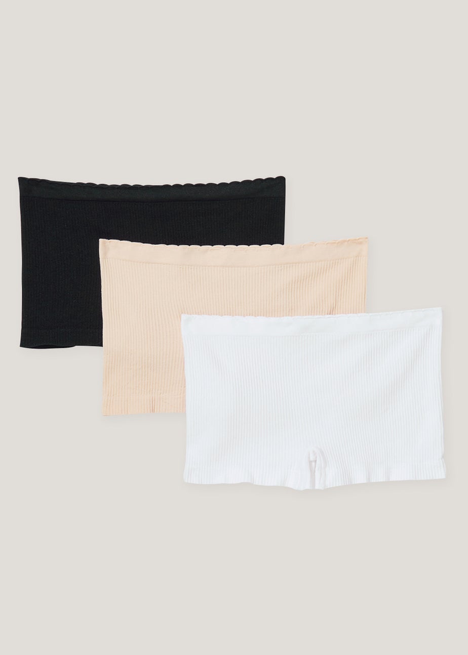 3 Pack Seamless Short Knickers