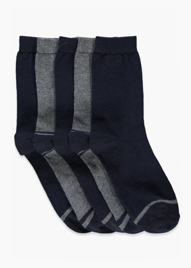 Kids 5 Pack Heel & Toe Socks (Younger 6-Older 6.5)