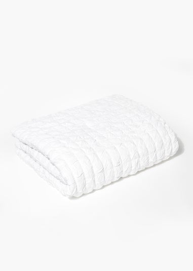 Seersucker Throw (180cm x 150cm)