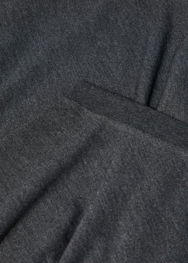 Girls 2 Pack Grey Jersey School Skirts (4-13yrs)