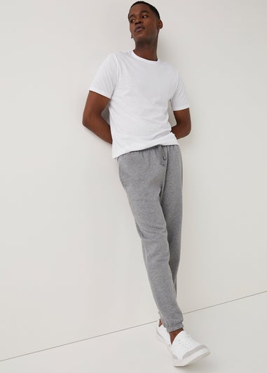 Grey Essential Cuffed Joggers