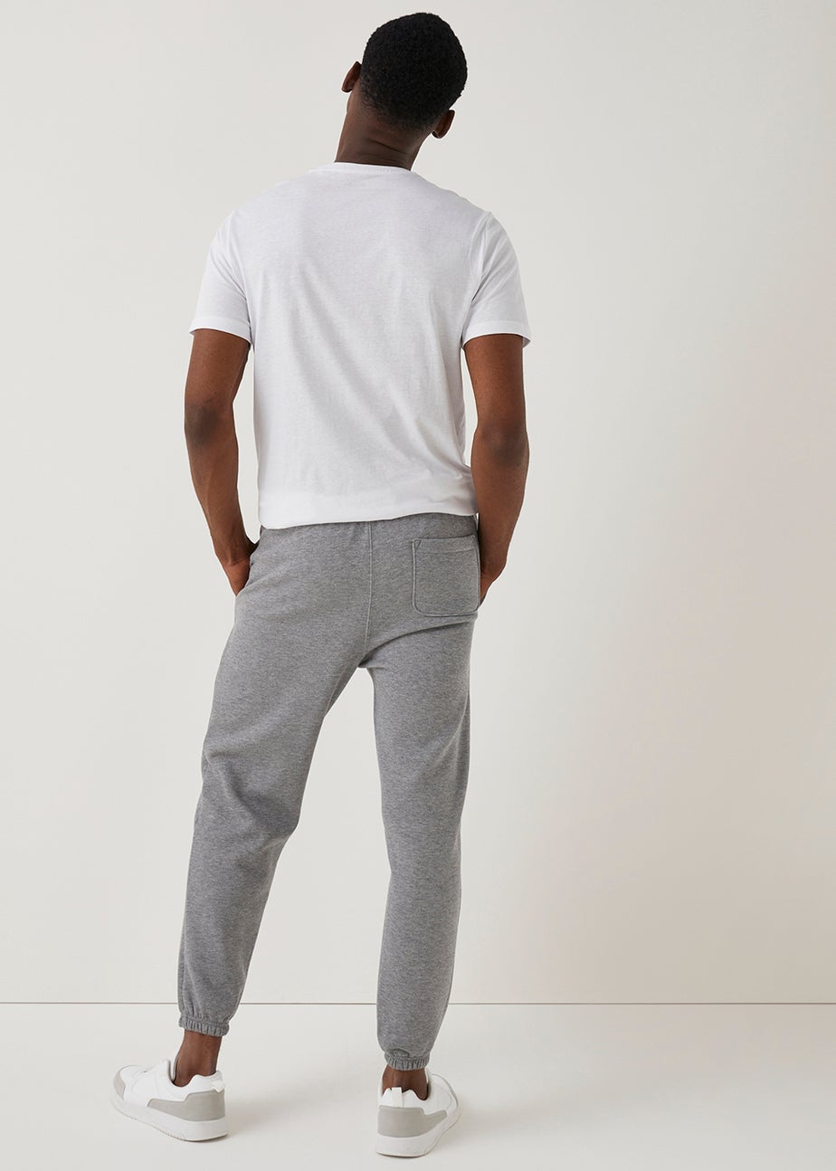 Grey Essential Cuffed Joggers