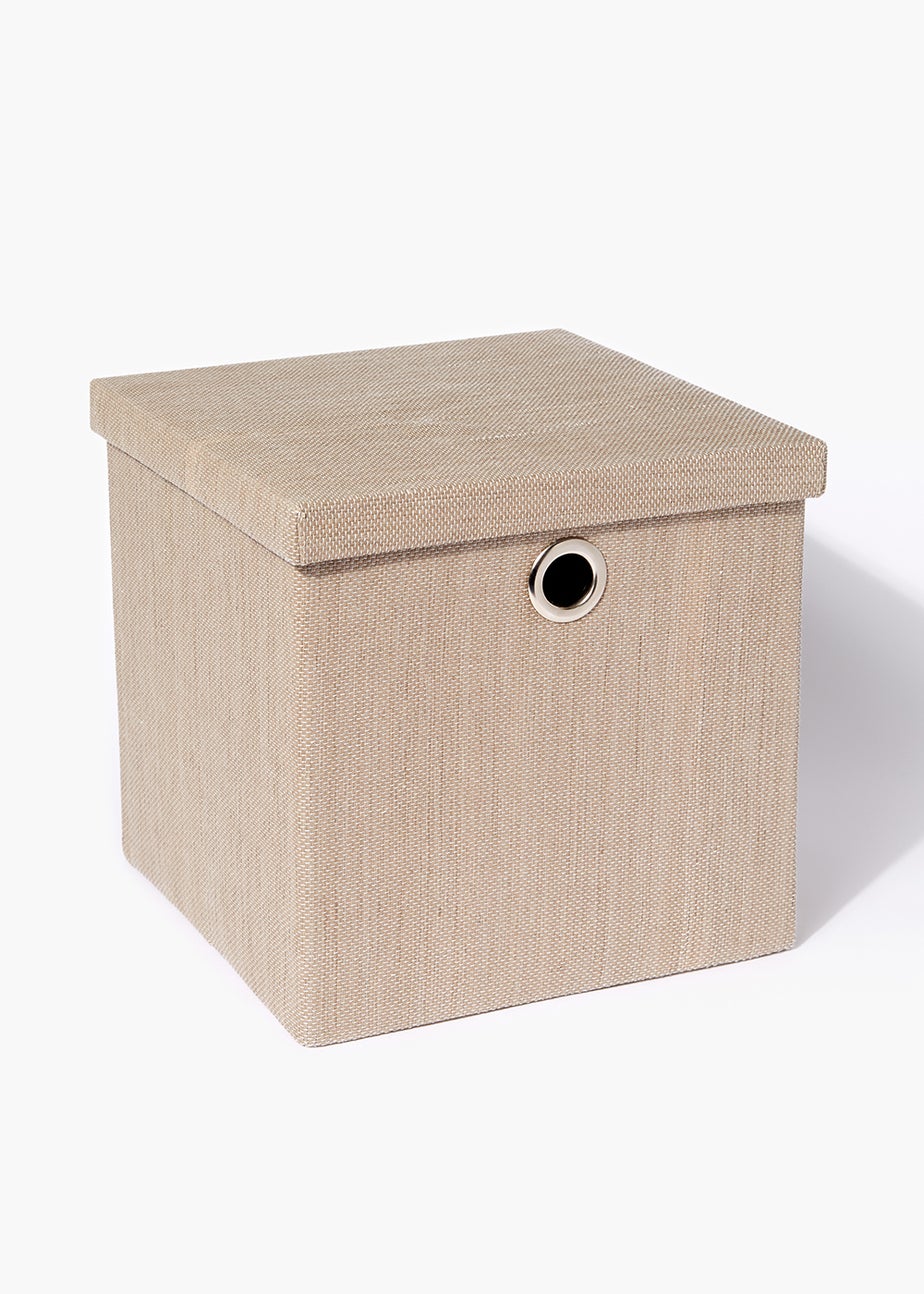 Foldable Fabric Storage Box (32cm x 32cm x 32cm)