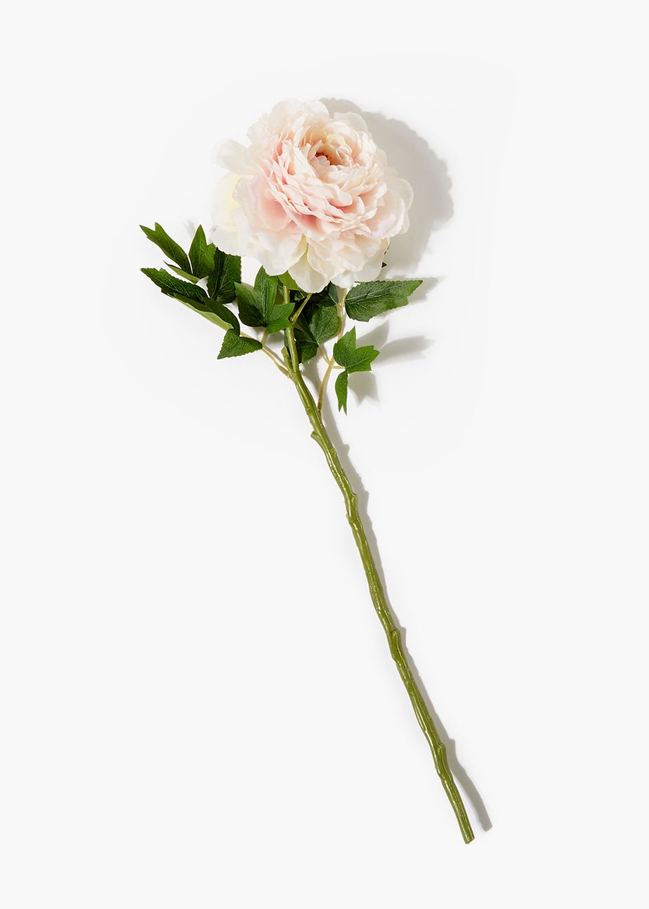 Pink Peony Single Stem (60cm)